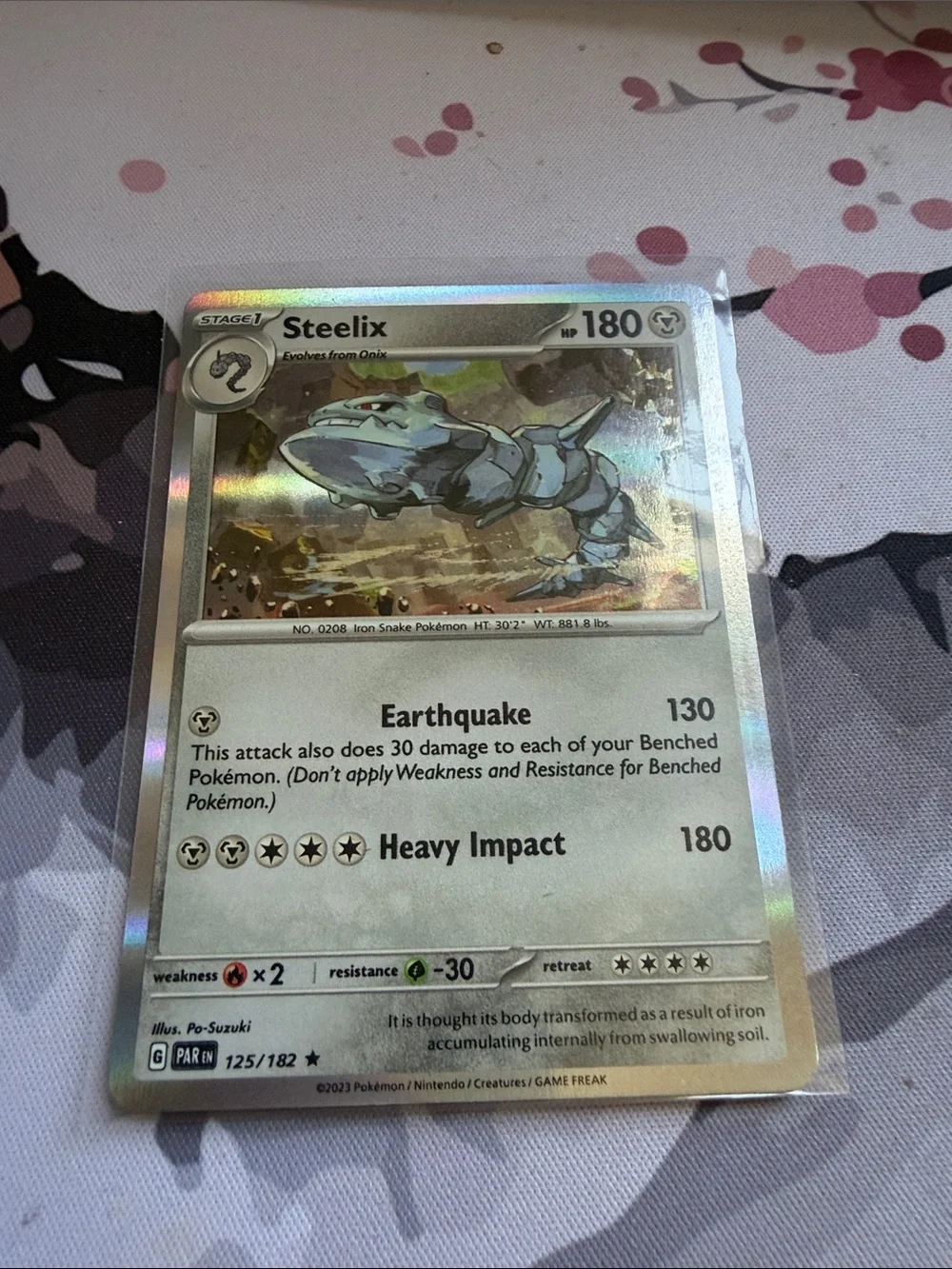 Onix & Steelix Holo Reverse Holo Evolution Pokémon Card Lot | 5 Cards ✨5/$25✨